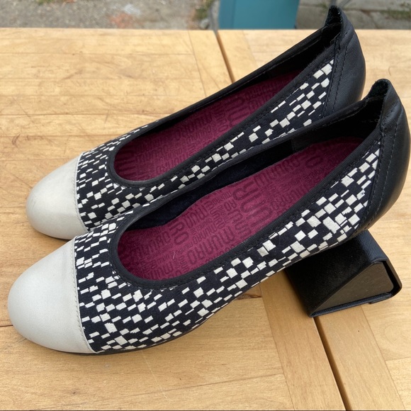 Munro ballet flats black and white - Picture 2 of 7